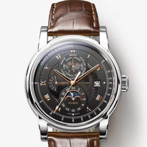 Luxury Watch In The World - Reloj automático LOBINNI para hombre, reloj