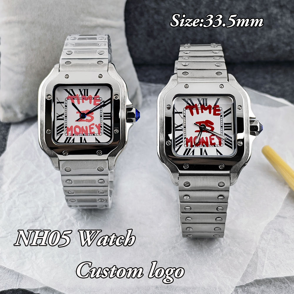 Luxury Watch Square - Nuevo reloj cuadrado NH05, reloj Time