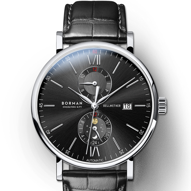 Luxury Watch German - Reloj mecánico automático BORMAN Seagull para