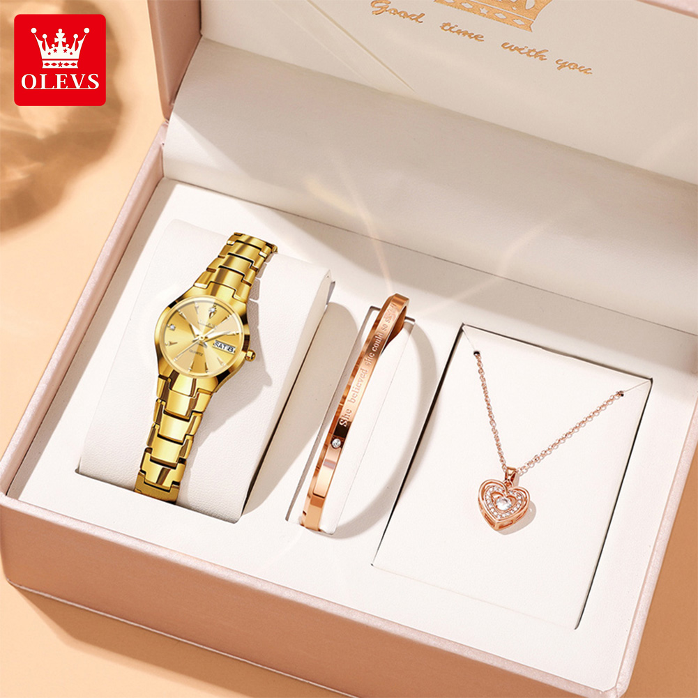 Luxury Watch Lady - OLEVS reloj de mujer 8697 relojes
