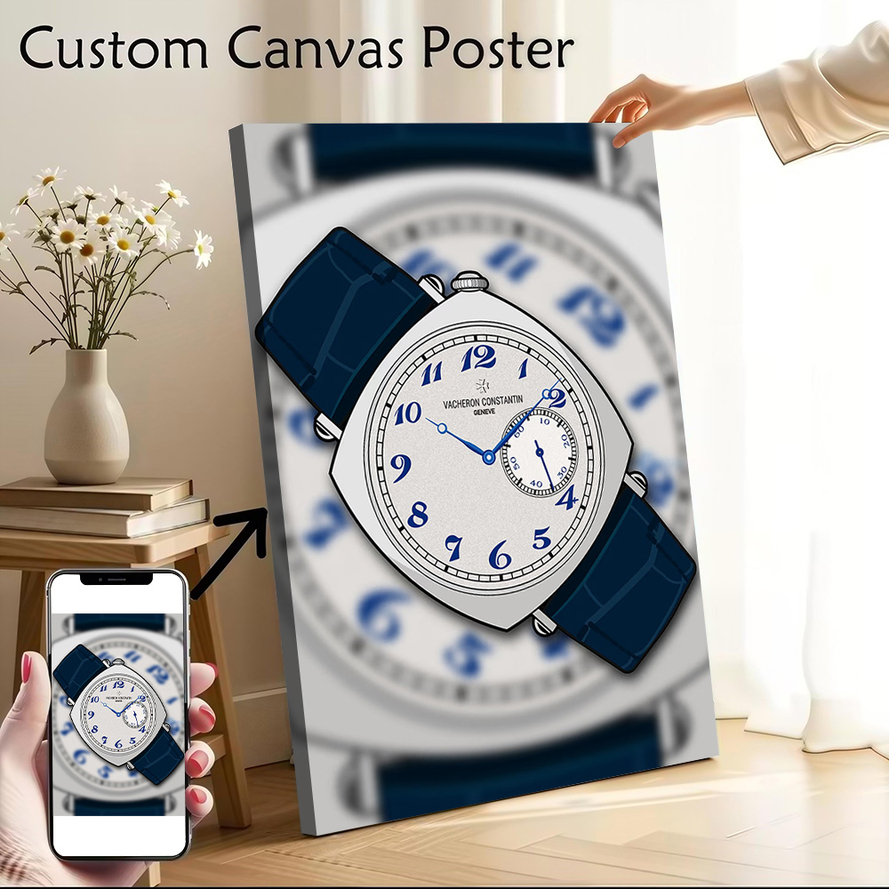 Luxury Watch Constantine - Póster Impreso en Lienzo con Diseño