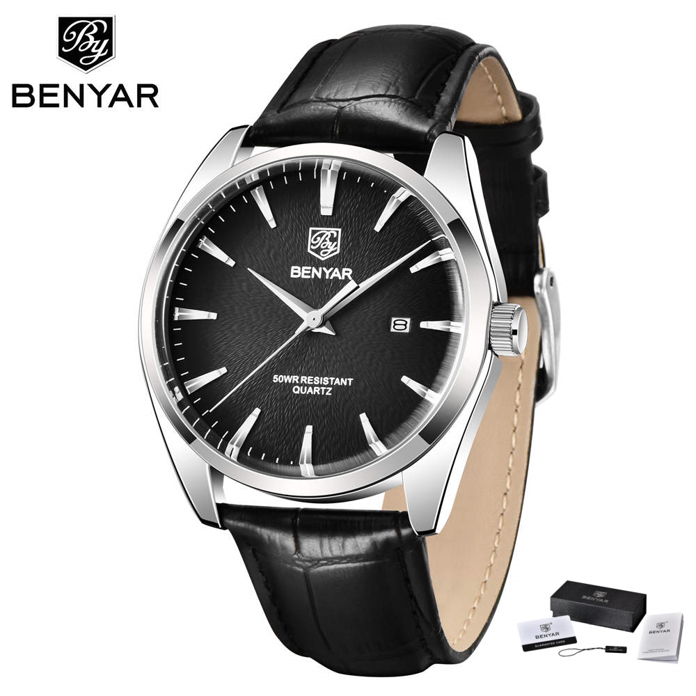 Luxury Watch German - Benyar 5163 relojes de pulsera militares