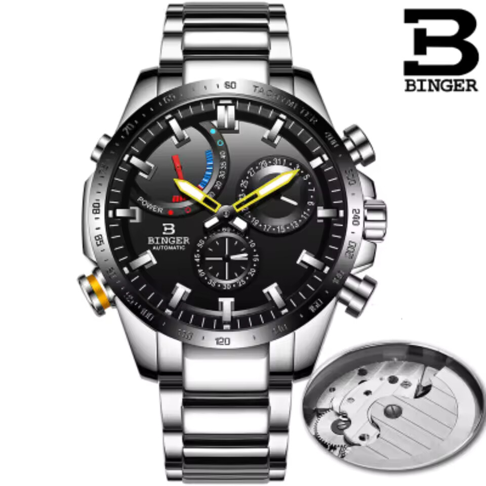 Luxury Watch German - Reloj de Hombre de Lujo Genuino