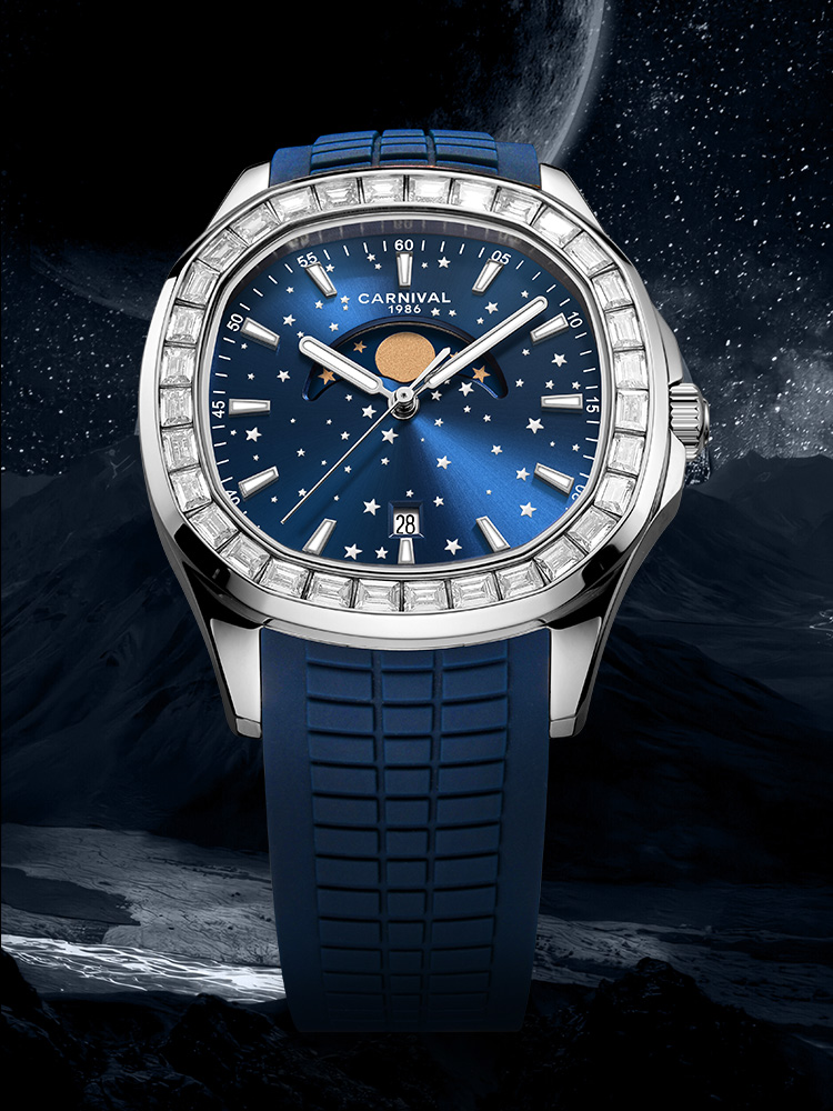Luxury Watch German - Reloj de cuarzo Ronda Carnival de