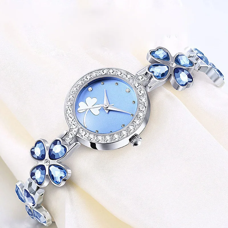 Luxury Watch Square - Reloj de cuarzo de diamante cuadrado