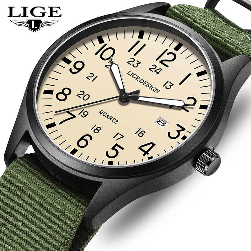 Luxury Watch Leather - LIGE 2025 última novedad reloj de