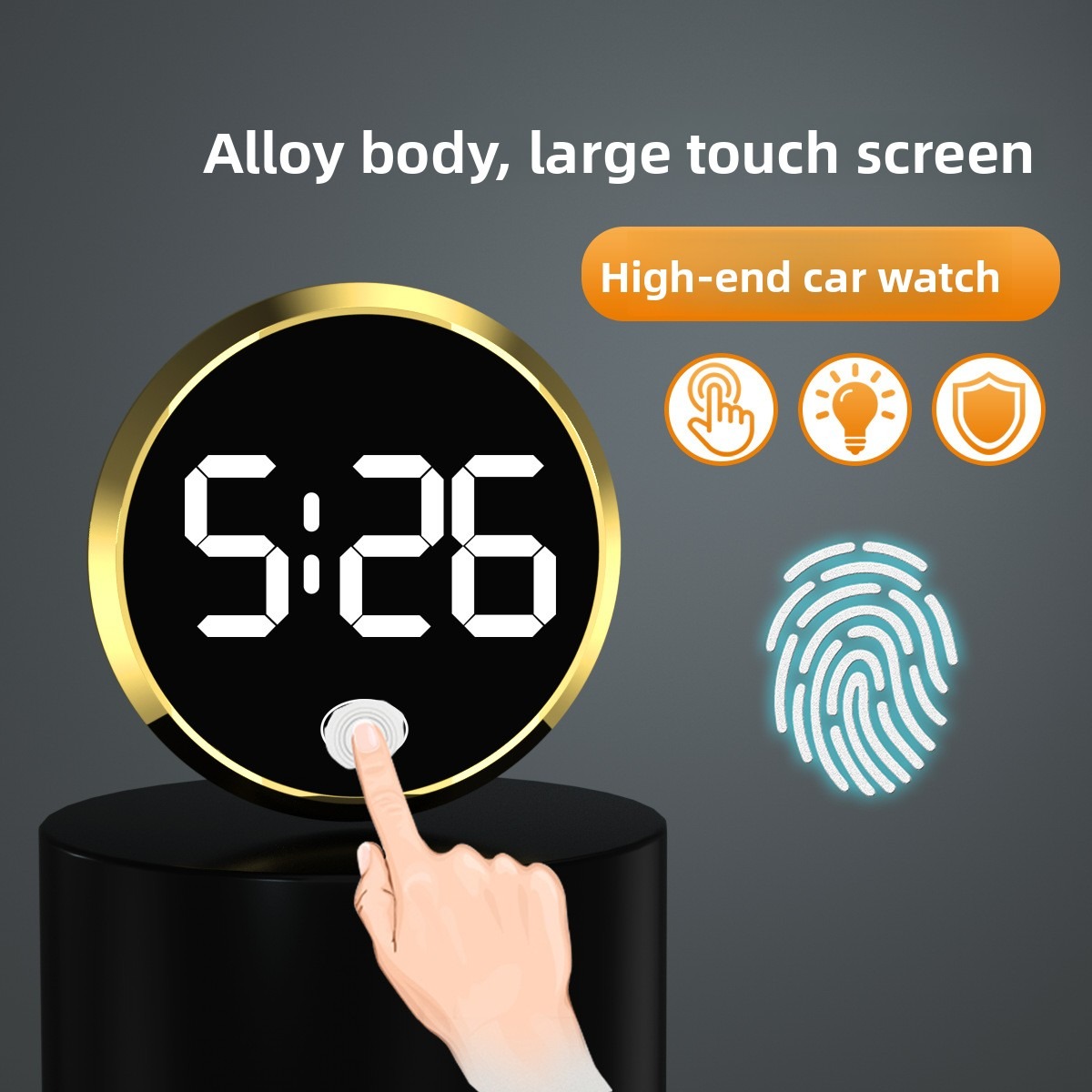Luxury Watch Outlet - Reloj LED de Lujo para Coche