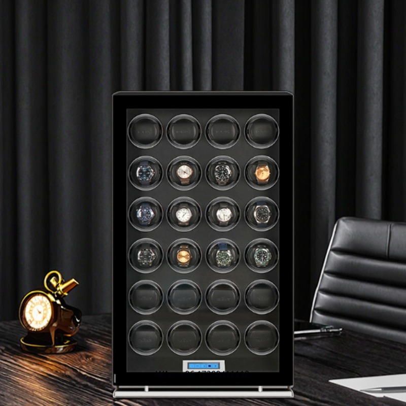 Quiet Luxury Watch - Caja Giratoria para Relojes Automática, Silenciosa,