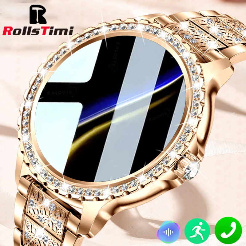 Luxury Watch In The World - Reloj inteligente dorado de lujo a