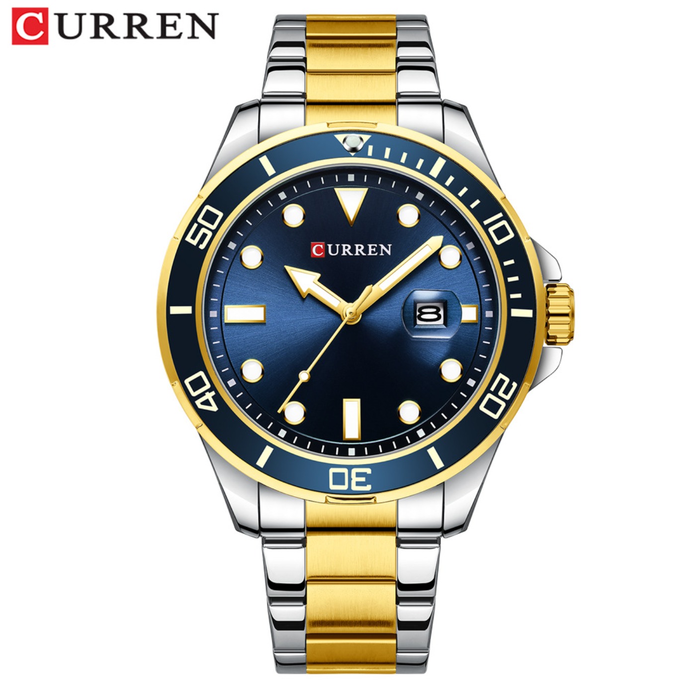 Reloj CURREN de la Serie Green - Luxury Watch Men reseña y precio