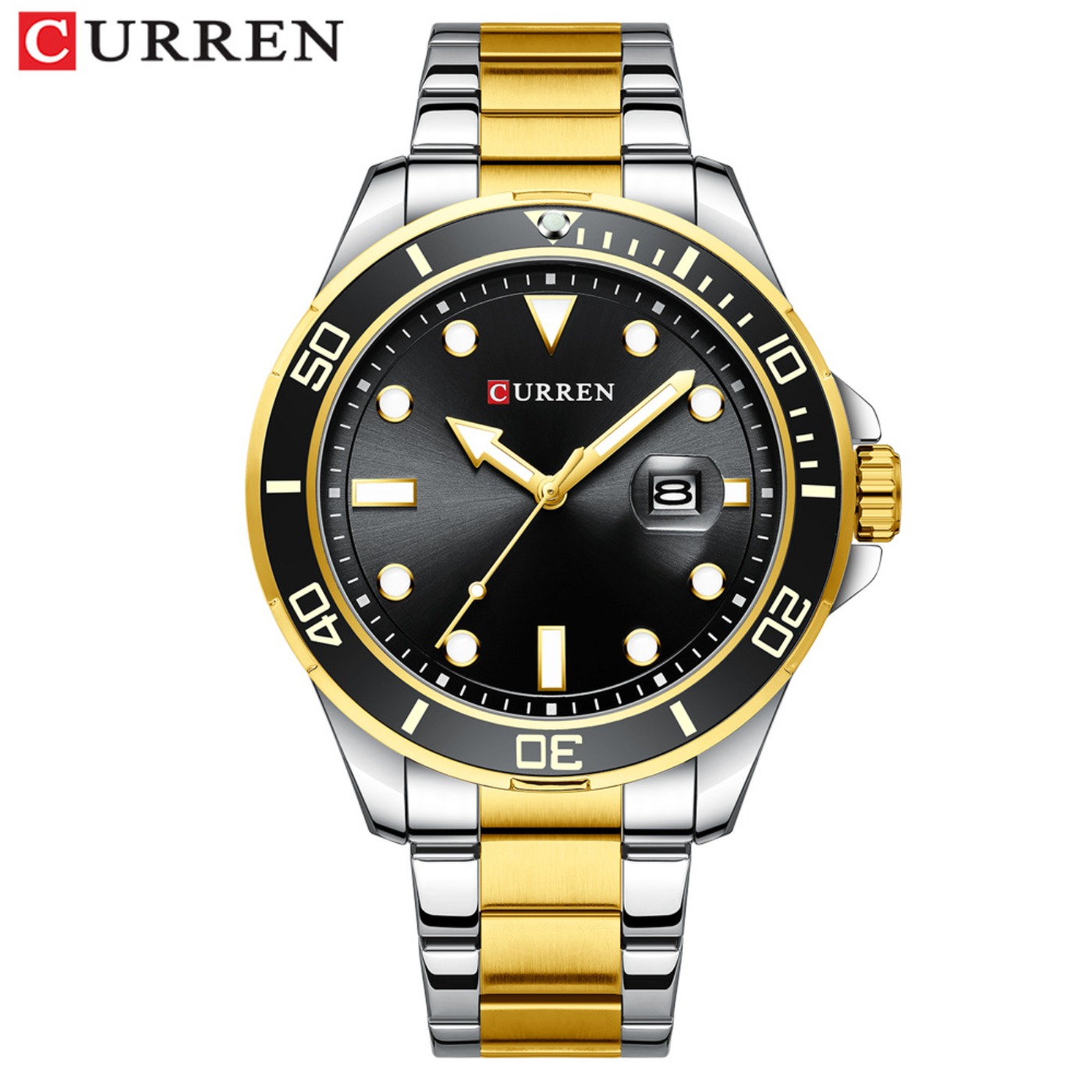 Reloj CURREN de la Serie Green - Luxury Watch Men reseña y precio