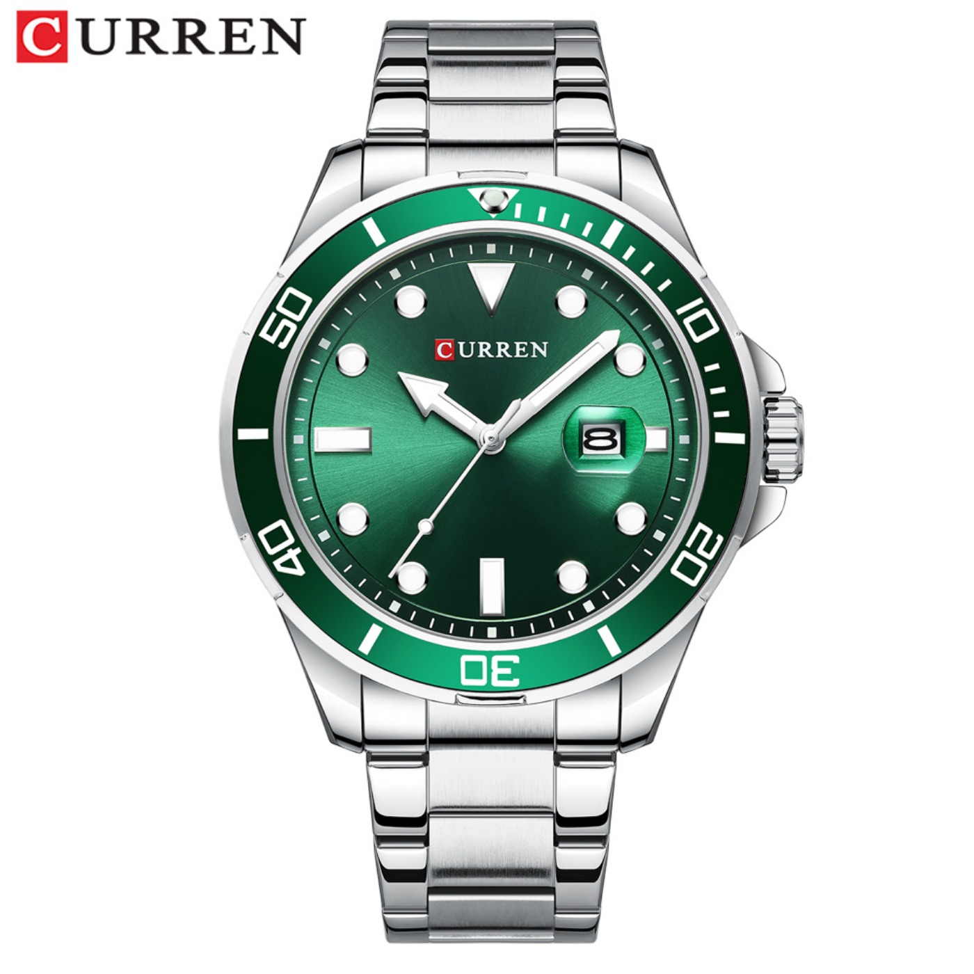 Reloj CURREN de la Serie Green - Luxury Watch Men reseña y precio