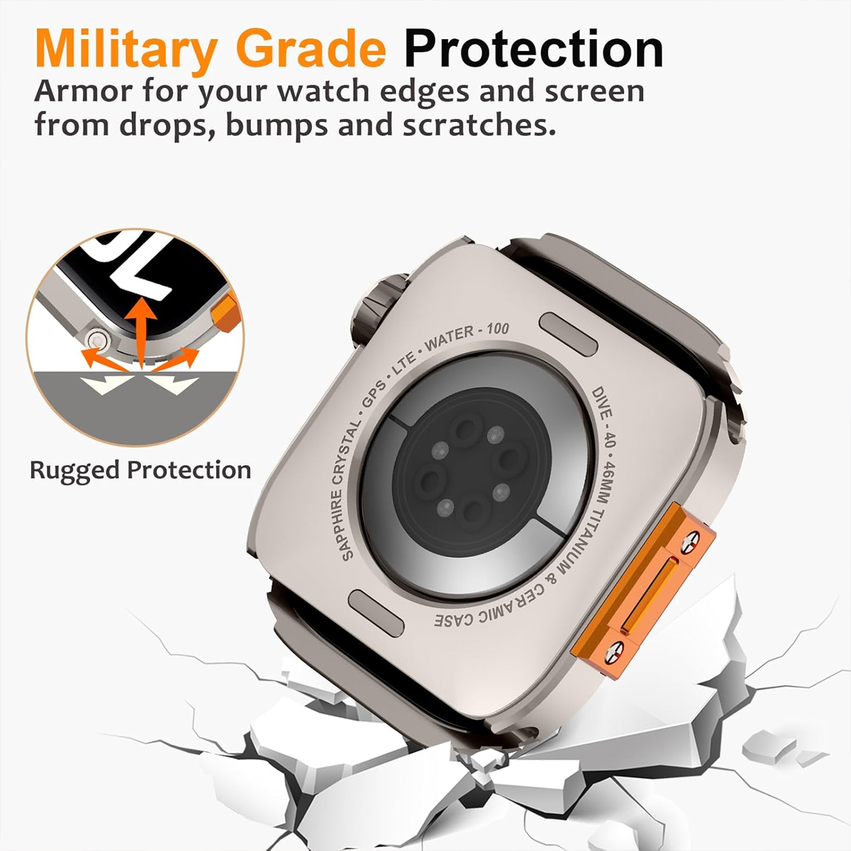 Funda + correa 2 en 1 para App - Luxury Watch German reseña y precio