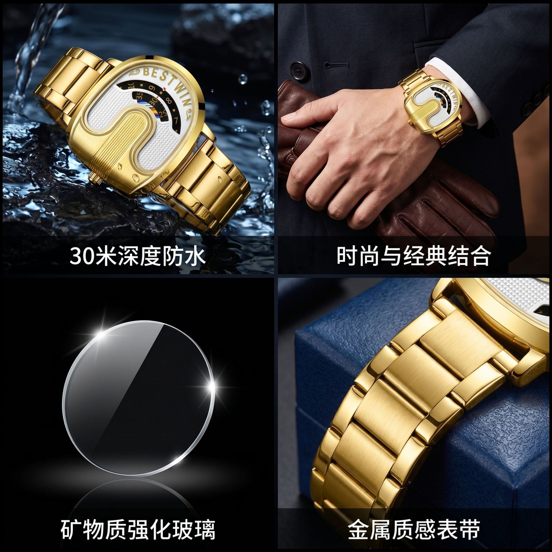 Relojes de Lujo para Hombre de - Best Luxury Quartz Watch reseña y precio