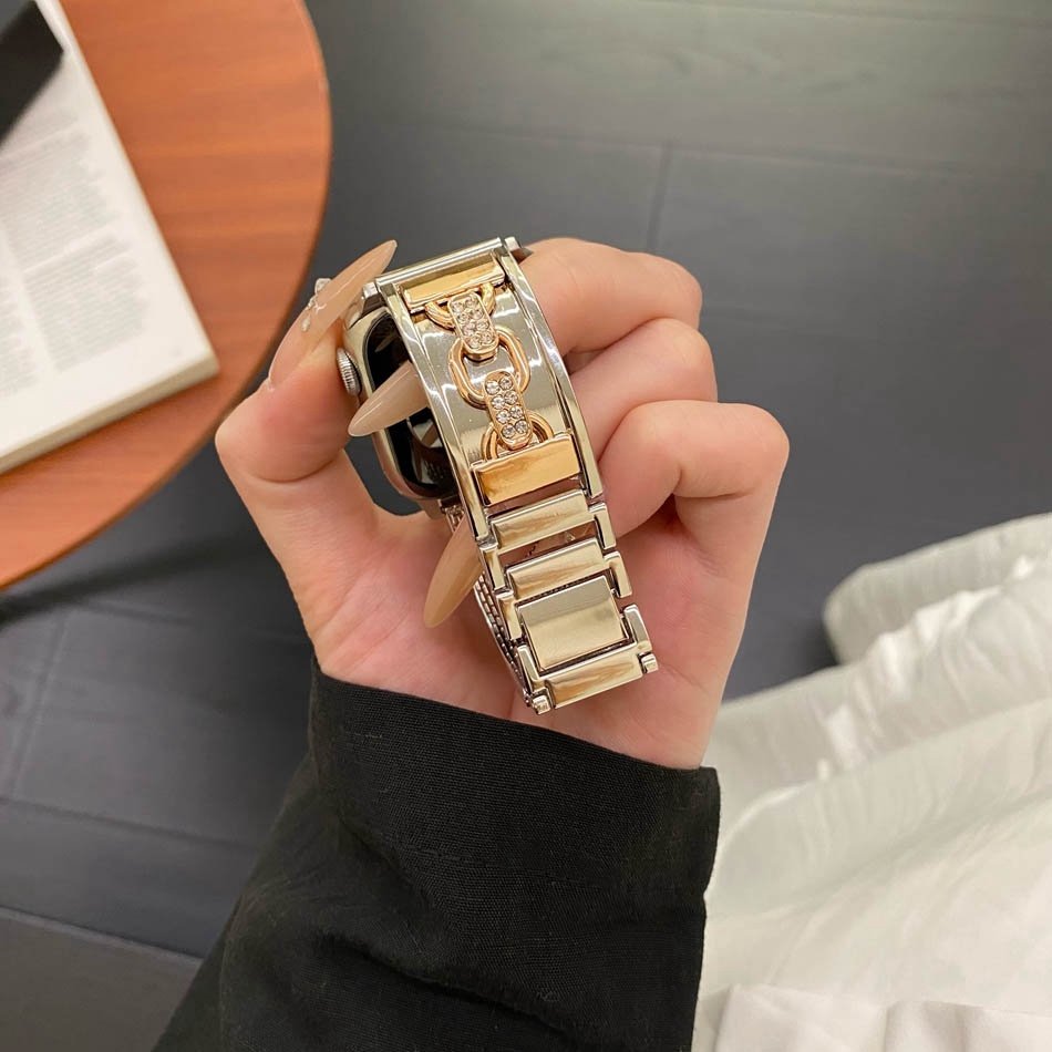 Correa de metal de doble bucle - Luxury Watch German reseña y precio