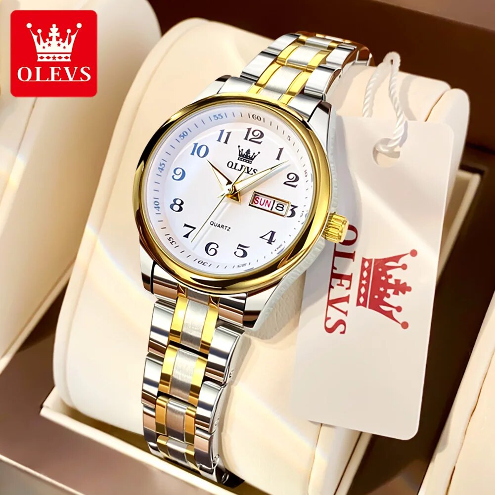 Relojes de Pulsera OLEVS 5567  - Best Luxury Quartz Watch reseña y precio