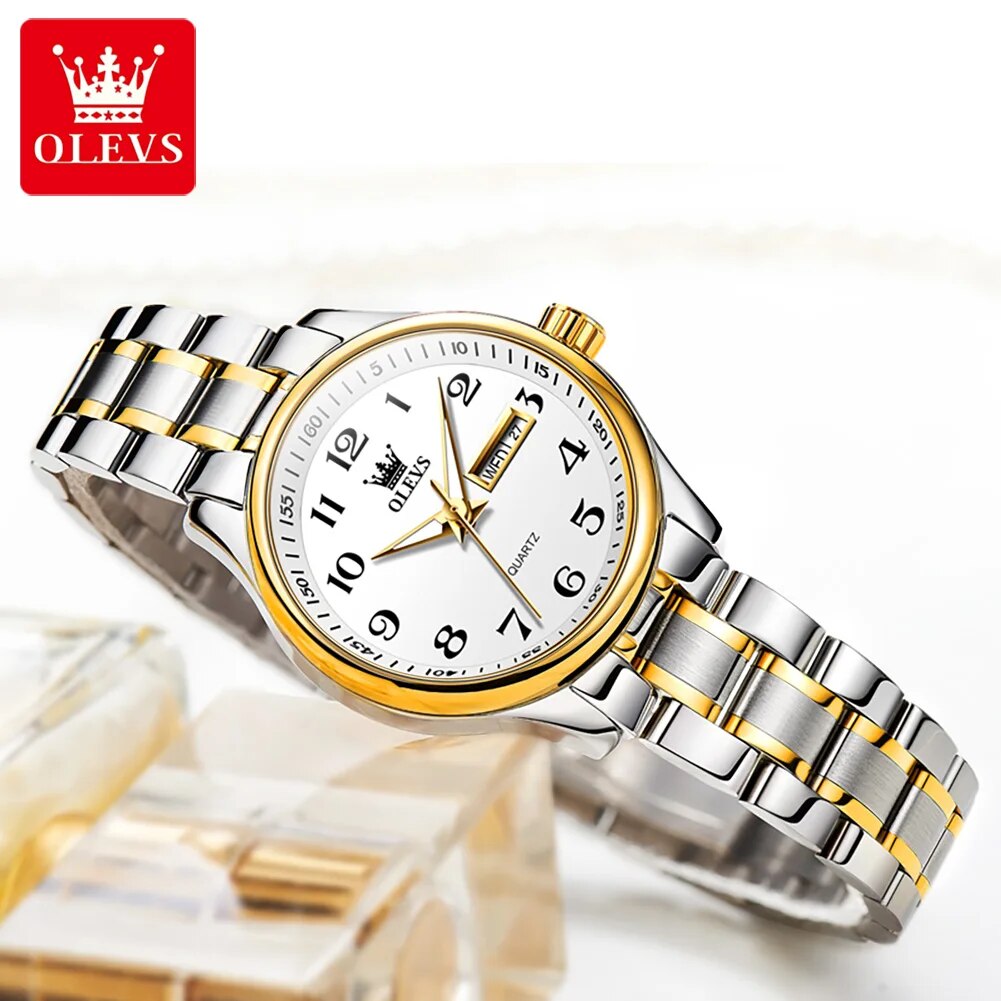 Relojes de Pulsera OLEVS 5567  - Best Luxury Quartz Watch reseña y precio