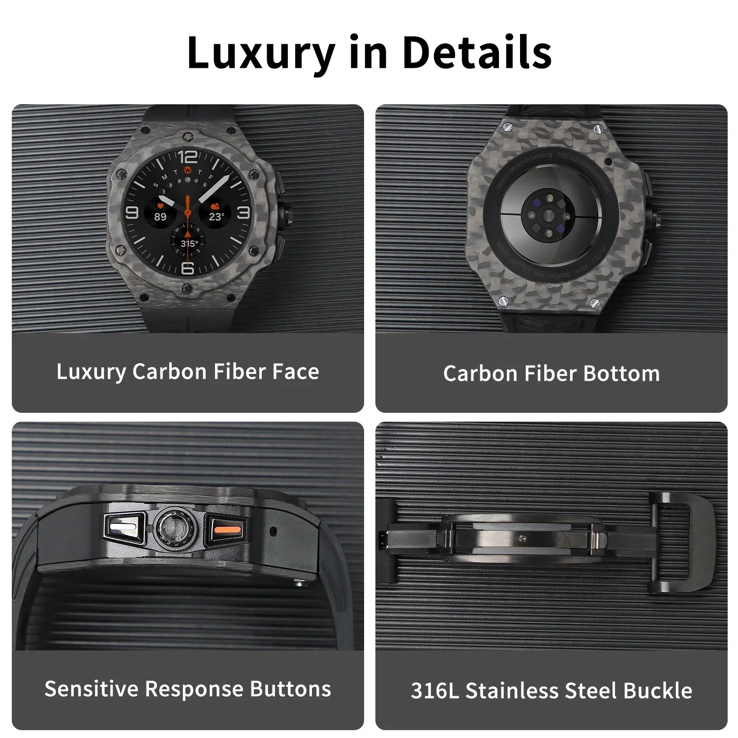 Kit de modificación de lujo pa - Luxury Watch Protection Film reseña y precio
