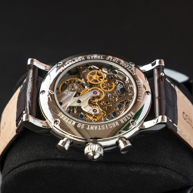 Sugess-reloj mecánico Original - Moonphase Complication Watch reseña y precio