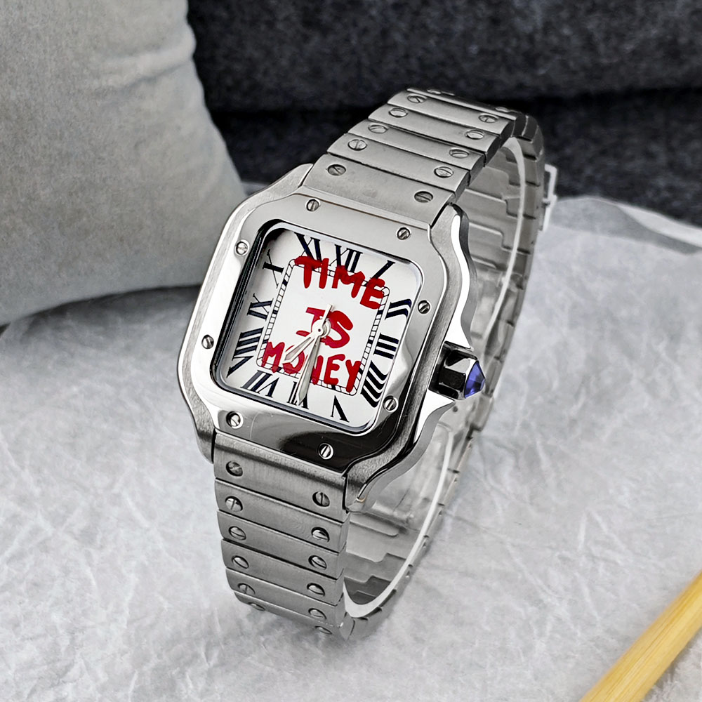 Nuevo reloj cuadrado NH05, rel - Luxury Watch Square reseña y precio