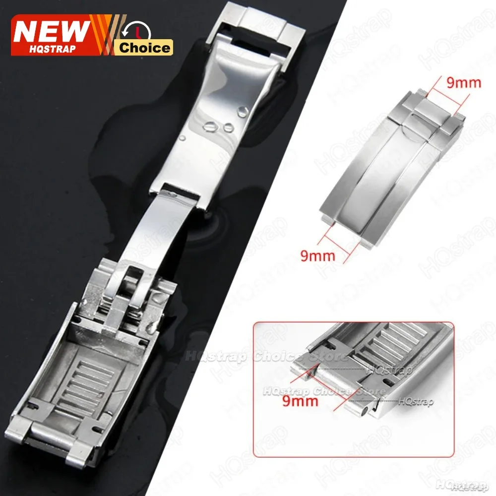 Hebilla plegable de 9mm x 9mm  - Quiet Luxury Watch reseña y precio