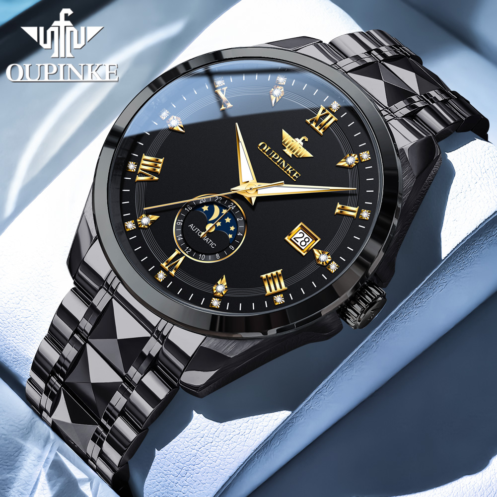 Reloj OUPINKE 3265 para hombre - Luxury Watch Leather reseña y precio