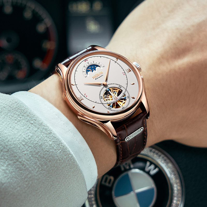 Reloj mecánico automático suiz - Luxury Watch German reseña y precio
