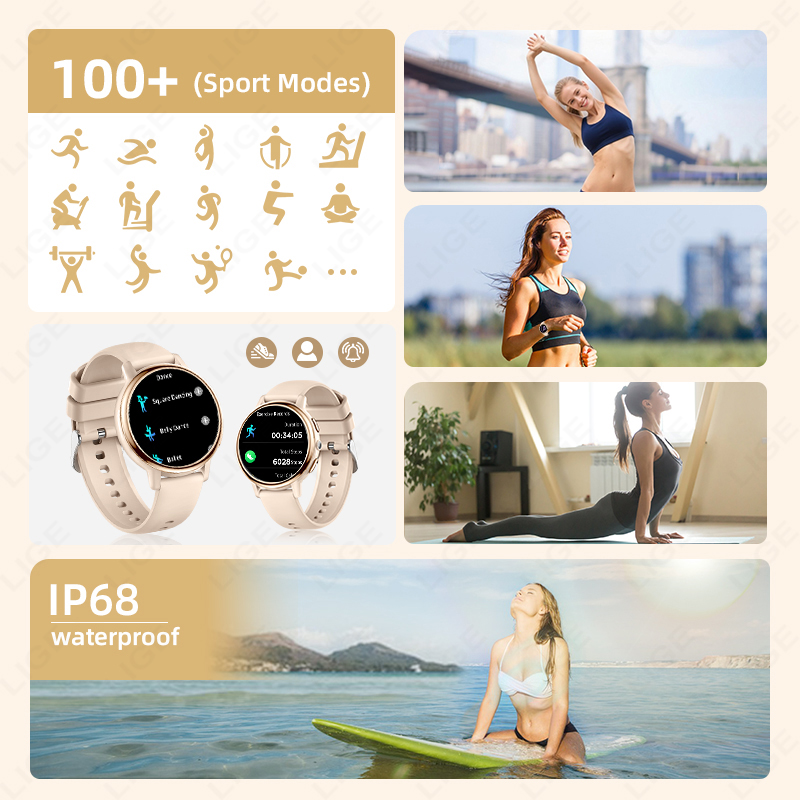Reloj inteligente LIGE 2026 pa - Luxury Watch In The World reseña y precio