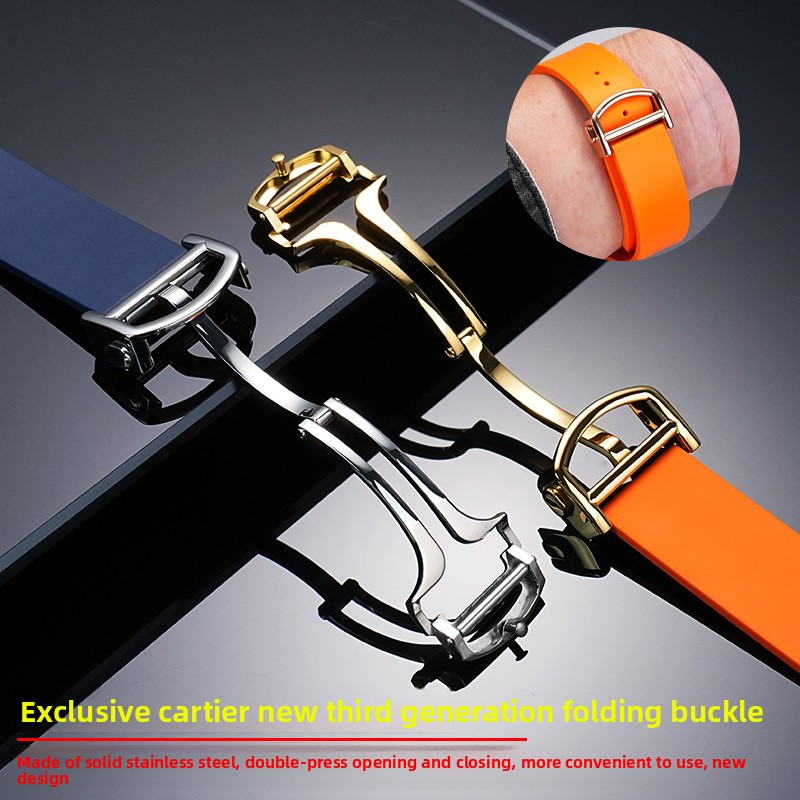 Correa de caucho fluorado Prem - Cartier Watch Tank reseña y precio