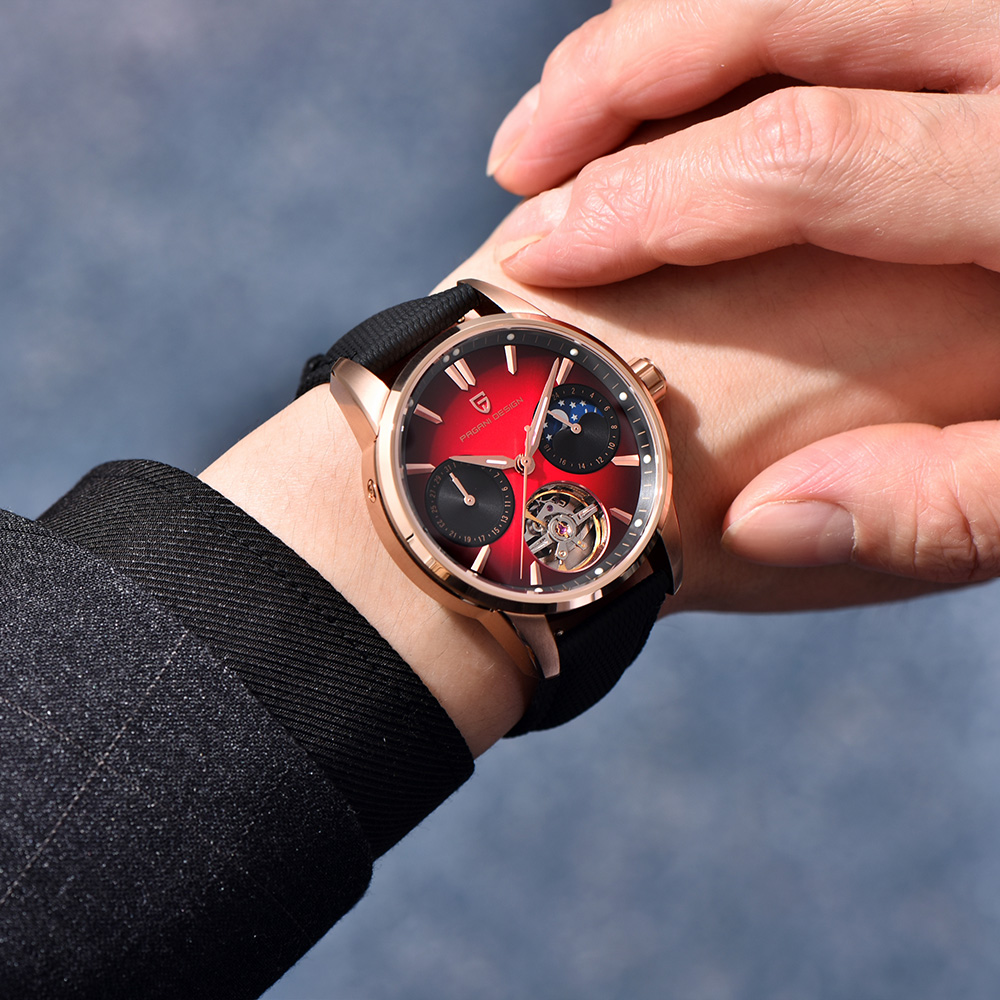 Relojes PAGANI DESIGN 2025, Re - Luxury Watch Leather reseña y precio