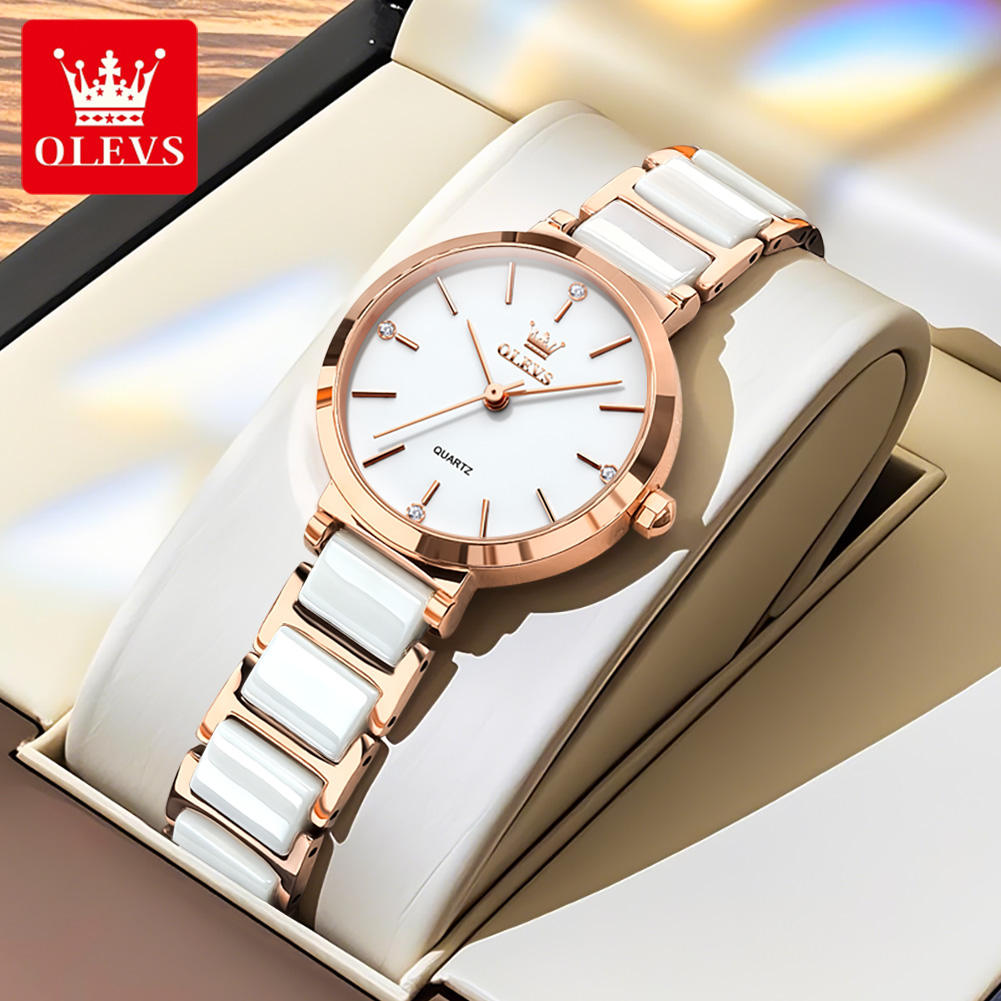 OLEVS Reloj de mujer 5877 Relo - Luxury Watch Lady reseña y precio