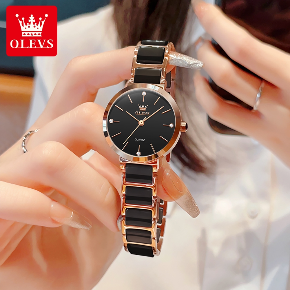 OLEVS Reloj de mujer 5877 Relo - Luxury Watch Lady reseña y precio