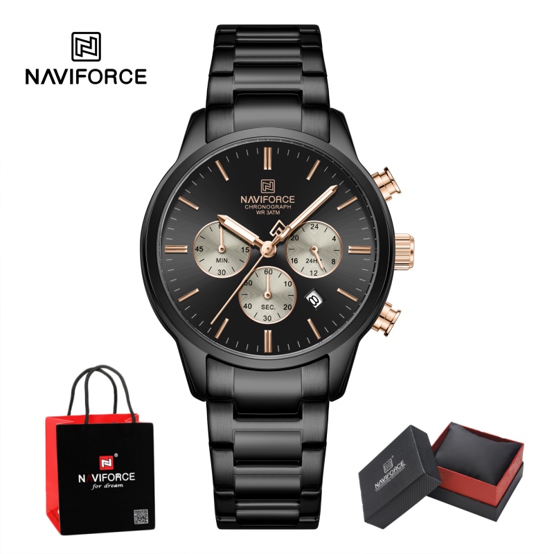Reloj Cronógrafo de Cuarzo NAV - Luxury Watch Men reseña y precio