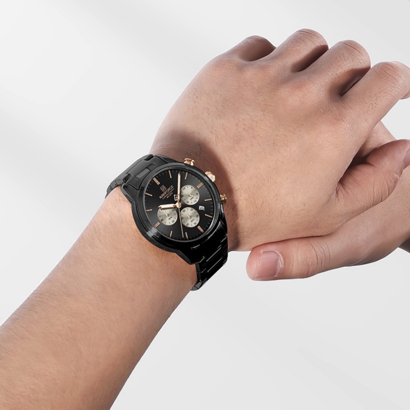 Reloj Cronógrafo de Cuarzo NAV - Luxury Watch Men reseña y precio