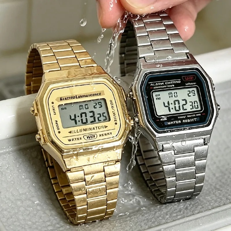 Relojes de Lujo F91W con Corre - Luxury Watch Wallpaper reseña y precio