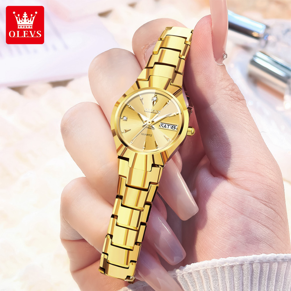 OLEVS reloj de mujer 8697 relo - Luxury Watch Lady reseña y precio