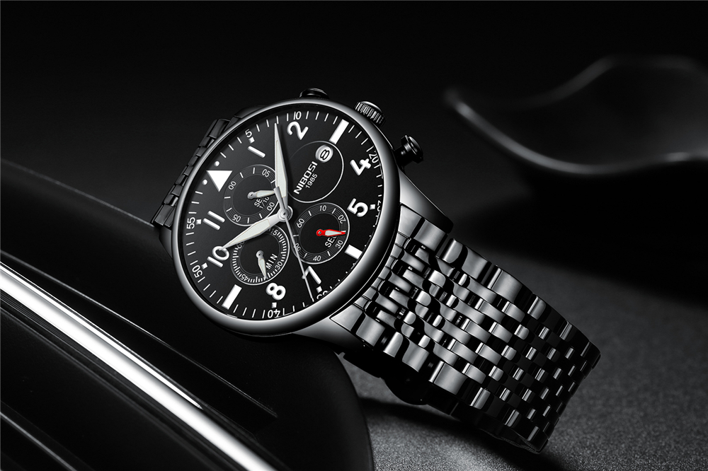 Relojes de moda NIBOSI para ho - Quiet Luxury Watch reseña y precio