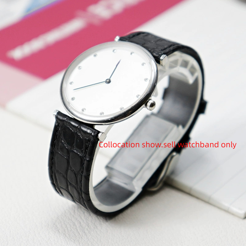 Correa fina de piel auténtica  - Cartier Watch Tank reseña y precio