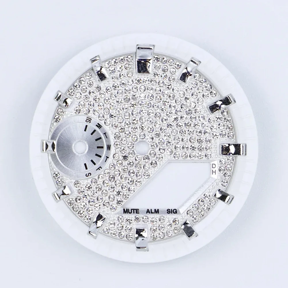 Esfera de reloj de lujo con di - Luxury Watch Repair reseña y precio