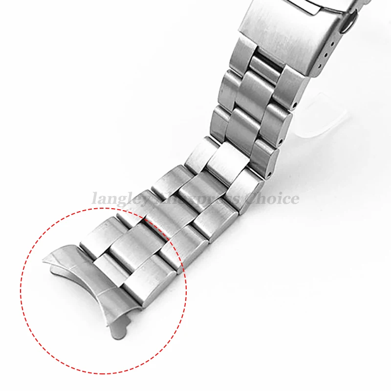 Enlace de extremo curvado para - Quiet Luxury Watch reseña y precio