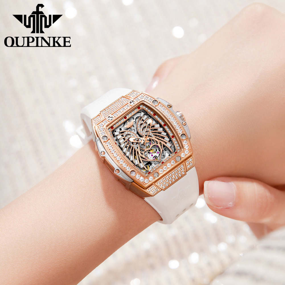 Reloj OUPINKE 3225 en caja, re - Luxury Watch & Jewellery reseña y precio