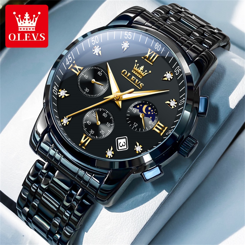 OLEVS Relojes populares para h - Quiet Luxury Watch reseña y precio