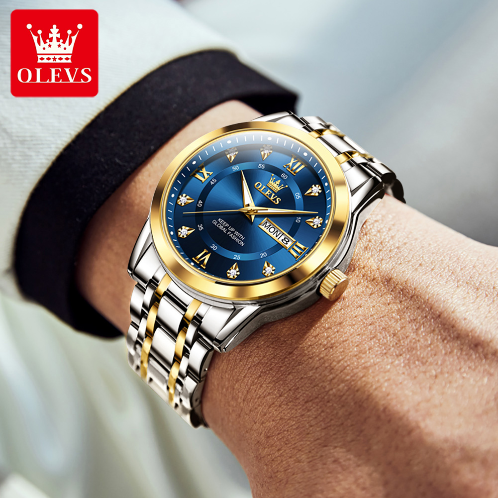 Marca OLEVS, relojes de moda p - Best Luxury Quartz Watch reseña y precio