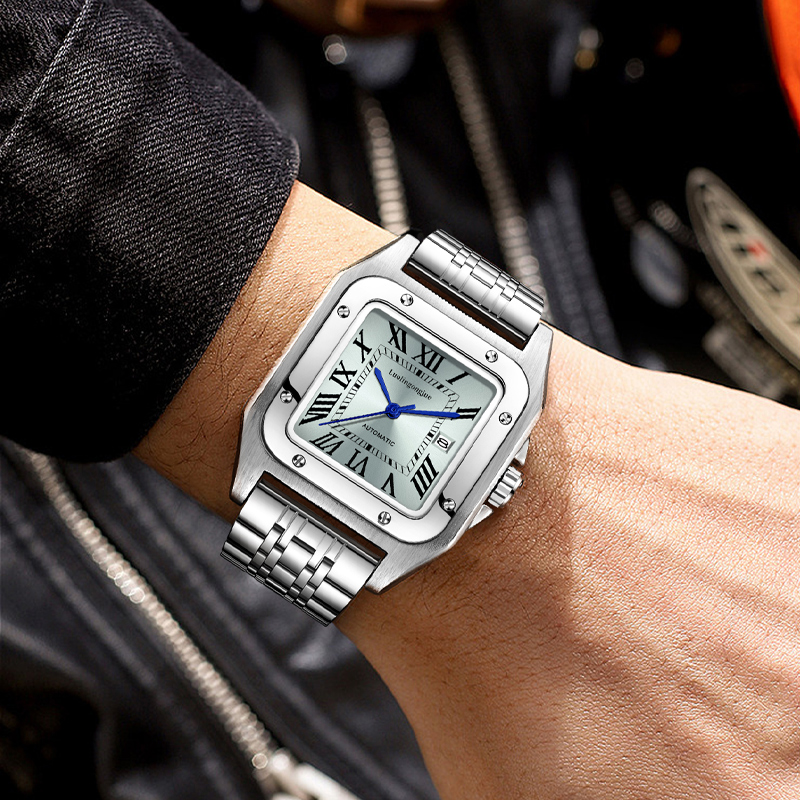 Reloj mecánico automático cuad - Cartier Watch Tank reseña y precio