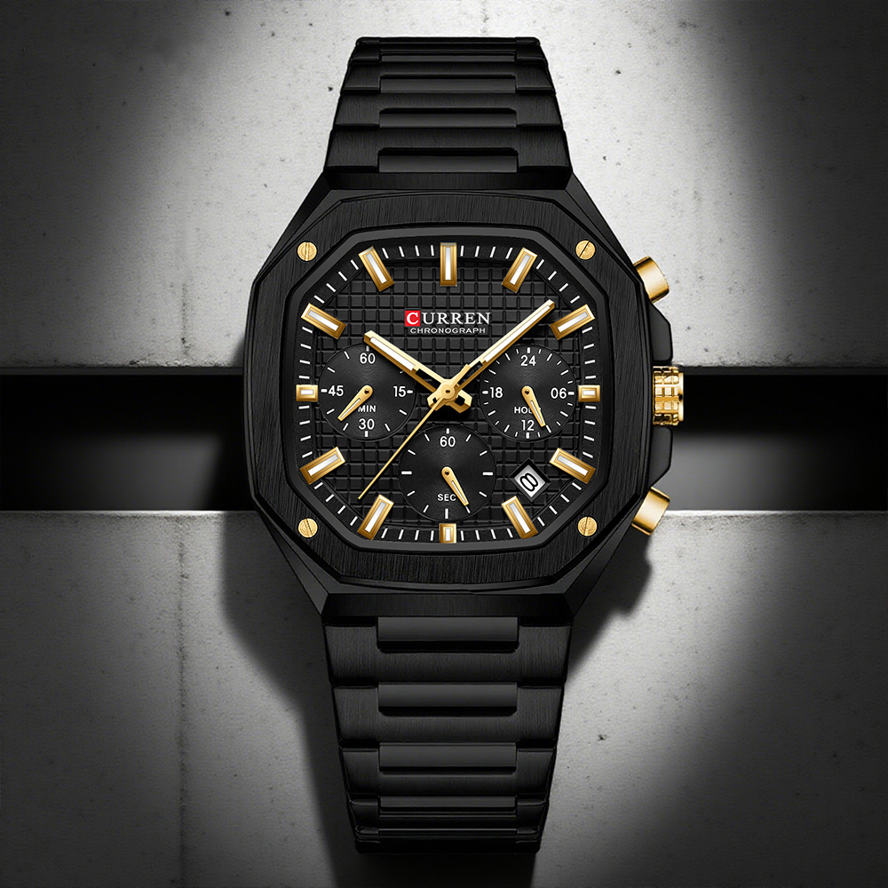Reloj cronógrafo cuadrado de l - Luxury Watch Square reseña y precio