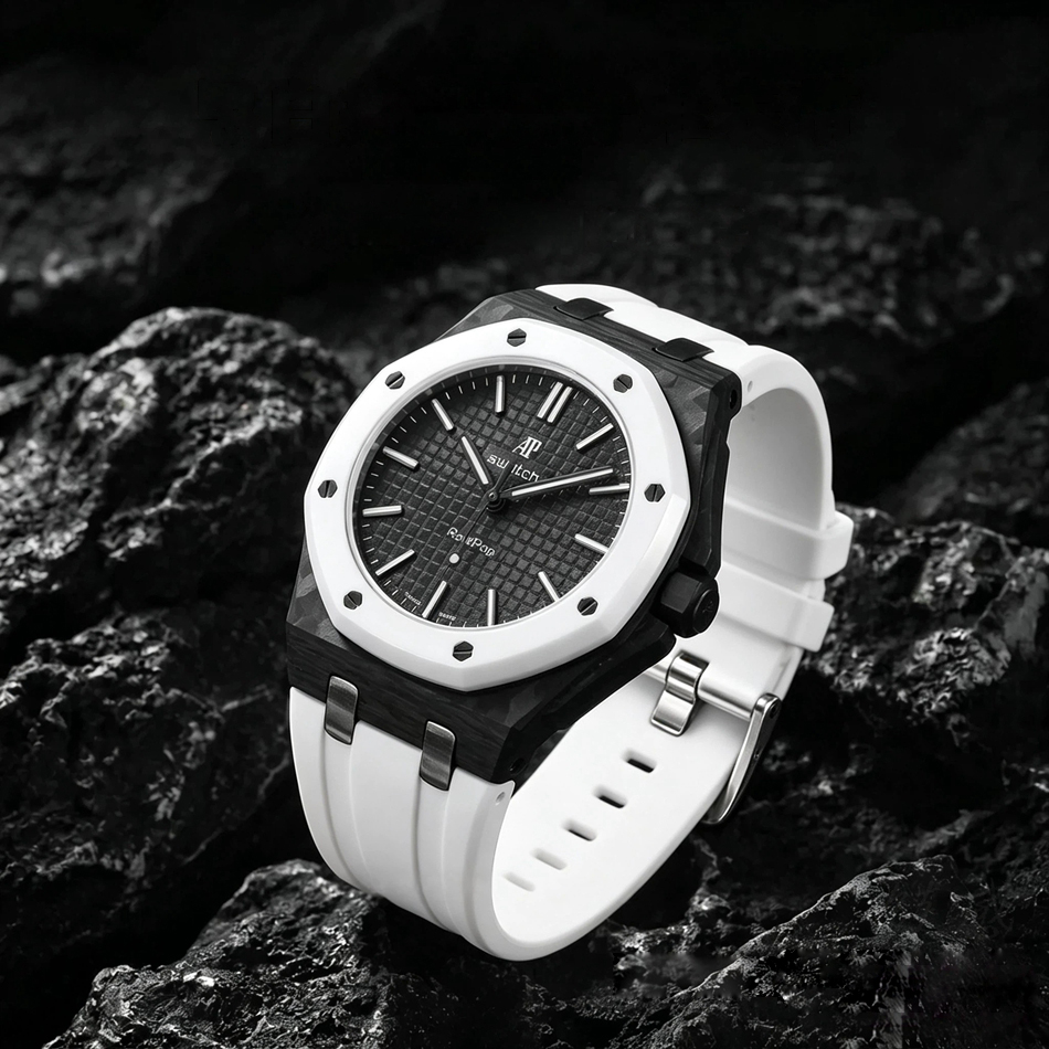 Estuche de lujo de fibra de ca - Luxury Watch German reseña y precio