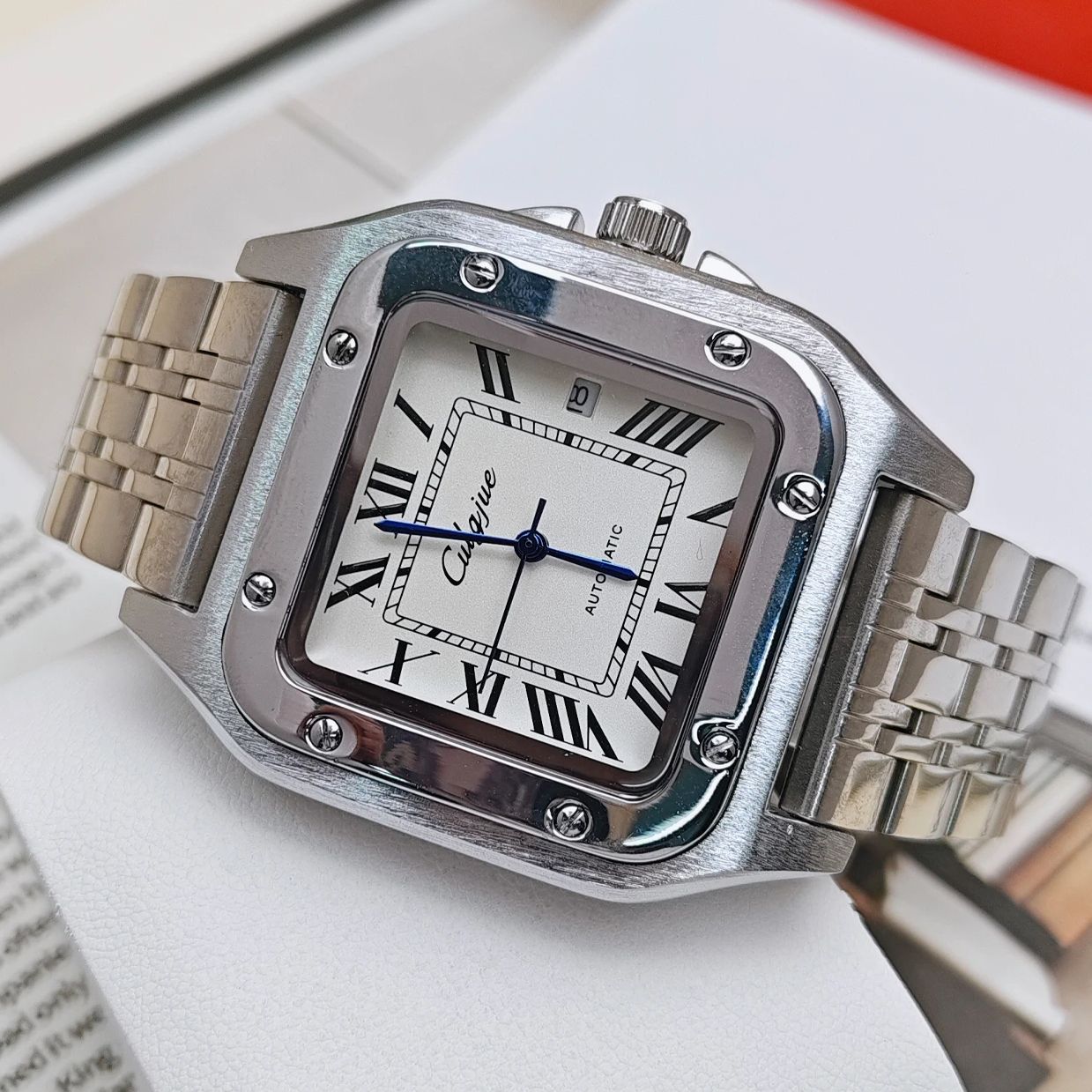 Reloj de lujo para hombre, rel - Cartier Watch Tank reseña y precio