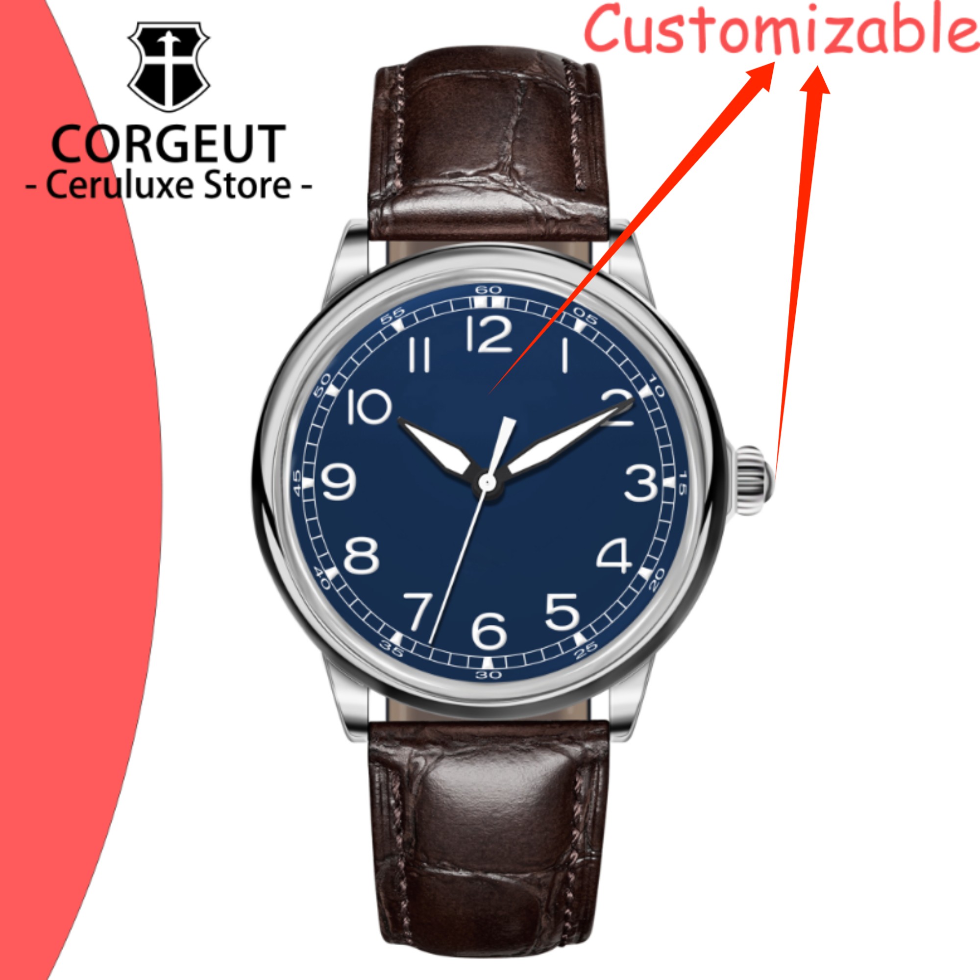 Relojes de lujo mecánicos auto - Luxury Watch Leather reseña y precio
