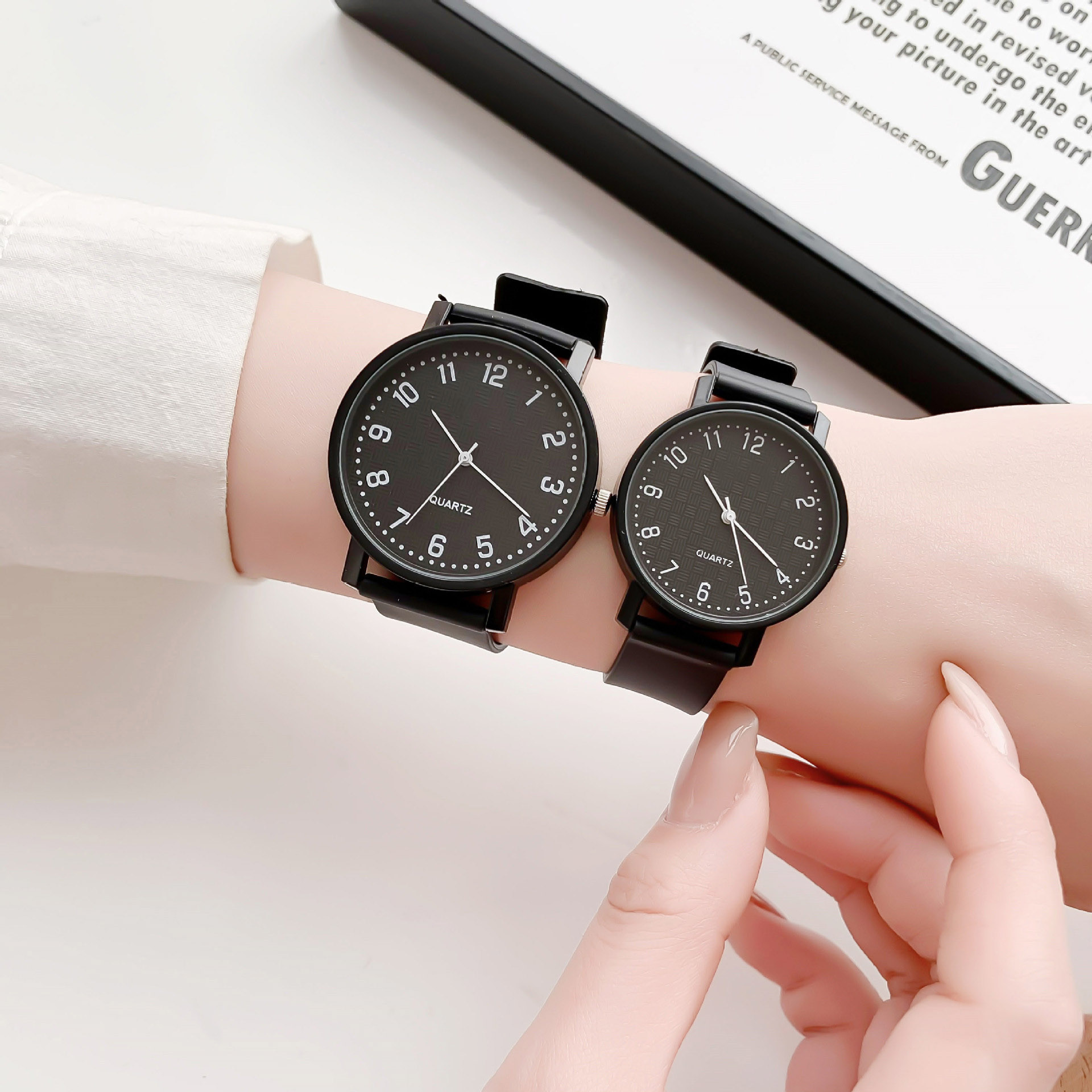 Reloj negro Simple, relojes de - Luxury Watch Lady reseña y precio